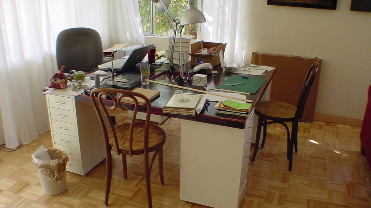 Coin créatif à la maison pour une activité facile