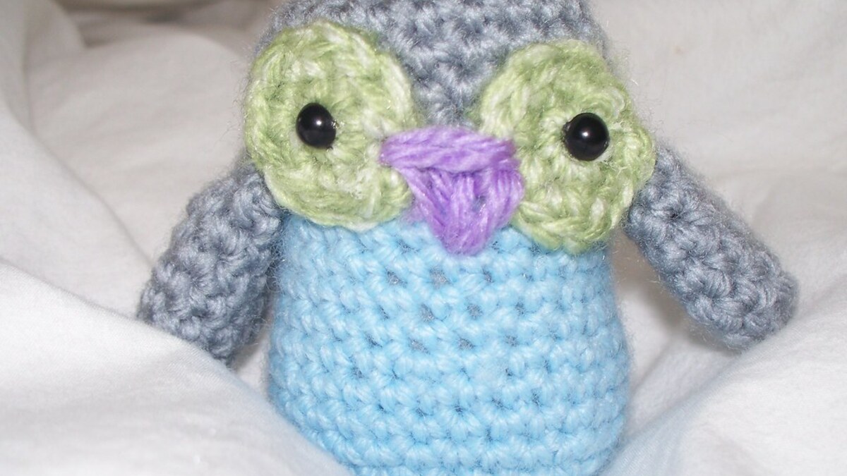 Livre crochet amigurumi : petit hibou au crochet